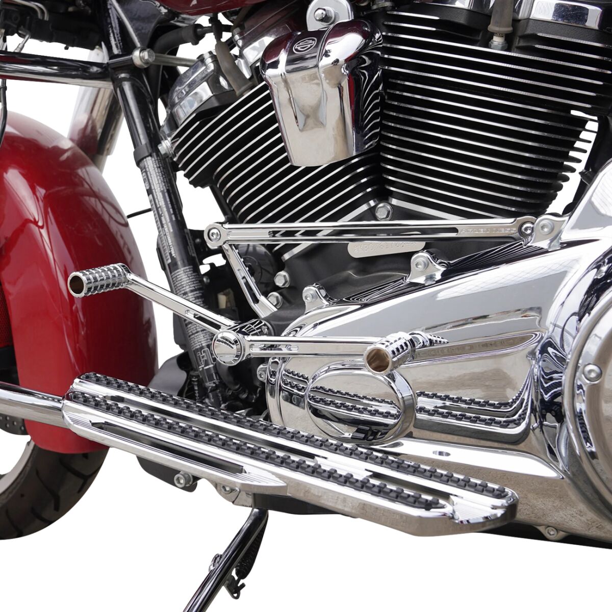 Speedliner Heel/Toe Foot Control Kit, Chrome - Touring Foot Control Kit Arlen Ness