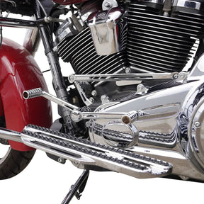 Speedliner Heel/Toe Foot Control Kit, Chrome - Touring Foot Control Kit Arlen Ness