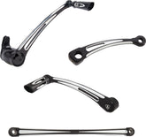 Arlen Ness Deep Cut® Solo Foot Control Kit, Black - Touring Rearsets Arlen Ness
