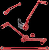 Arlen Ness Speedliner Heel/Toe Foot Control Kit, Red - Touring Rearsets Arlen Ness