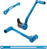 Speedliner Solo Foot Control Kit, Blue - Touring Foot Control Kit Arlen Ness Default Title