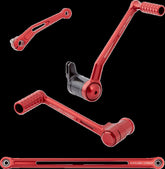 Arlen Ness Speedliner Solo Foot Control Kit, Red - Touring Rearsets Arlen Ness