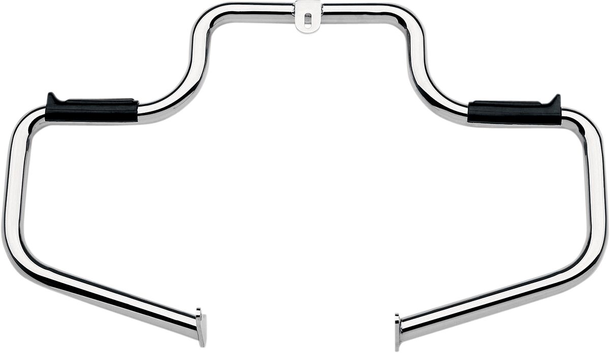 Lindby Highway Bar Built In Rubber Footrest Multibar® / Steel / Front / Natural Chrome Highway Bar & Pegs Lindby