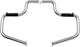 Lindby Highway Bar Built In Rubber Footrest Multibar® / Steel / Front / Natural Chrome Highway Bar & Pegs Lindby