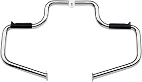 Lindby Highway Bar Built In Rubber Footrest Multibar® / Steel / Front / Natural Chrome Highway Bar & Pegs Lindby
