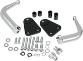 Drag Specialties Adjustable Highway Peg Mount Chrome Highway Bar & Pegs Drag Specialties