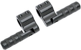 Lindby Footpeg Clampon Wide Blk HIGHWAY BARS + PEGS Lindby