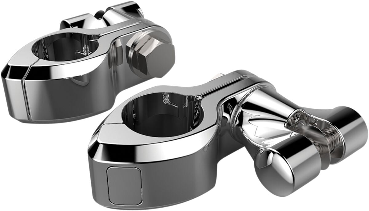 Ciro Clamp Pinless Clevis Chr HIGHWAY BARS + PEGS Ciro