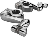 Ciro Clamp Pinless 4 Ext Chr HIGHWAY BARS + PEGS Ciro