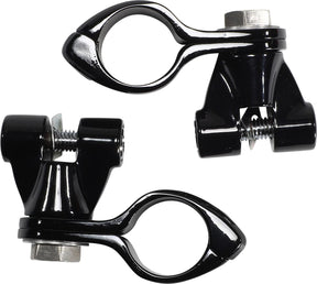 Ciro Clamp Pinless Clevis Blk HIGHWAY BARS + PEGS Ciro