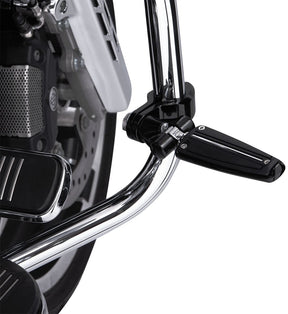 Ciro Clamp Pinless Clevis Blk HIGHWAY BARS + PEGS Ciro