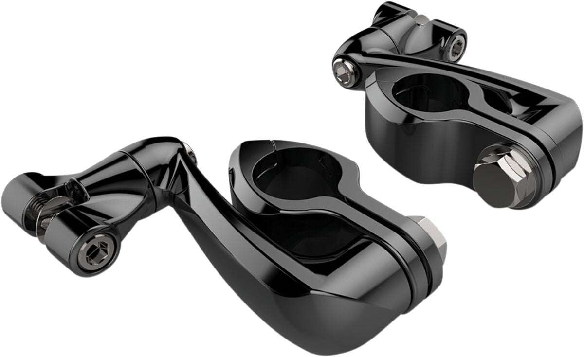 Ciro Clamp Pinless 4 Ext Blk HIGHWAY BARS + PEGS Ciro