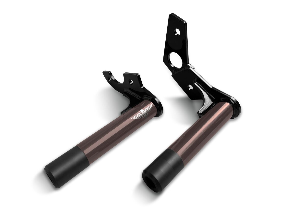 Heinz Bikes Crashbar Passenger Softail M8 HIGHWAY BARS + PEGS Heinz Bikes