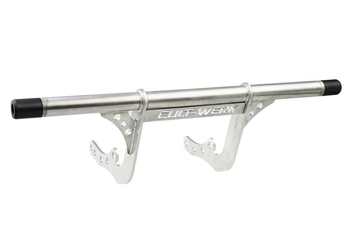 Cult Werk Crashbar Clubstyle Front S/S Softail M8 Highway Bar & Pegs Cult Werk