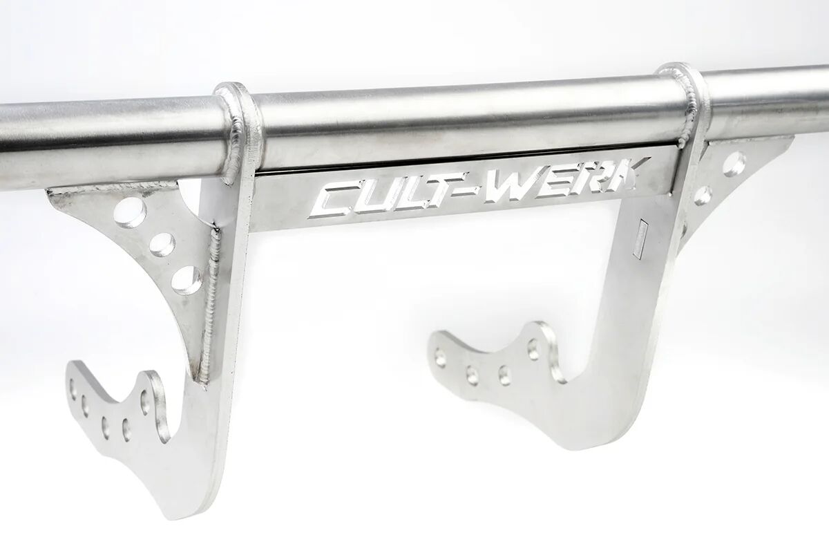 Cult Werk Crashbar Clubstyle Front S/S Softail M8 Highway Bar & Pegs Cult Werk