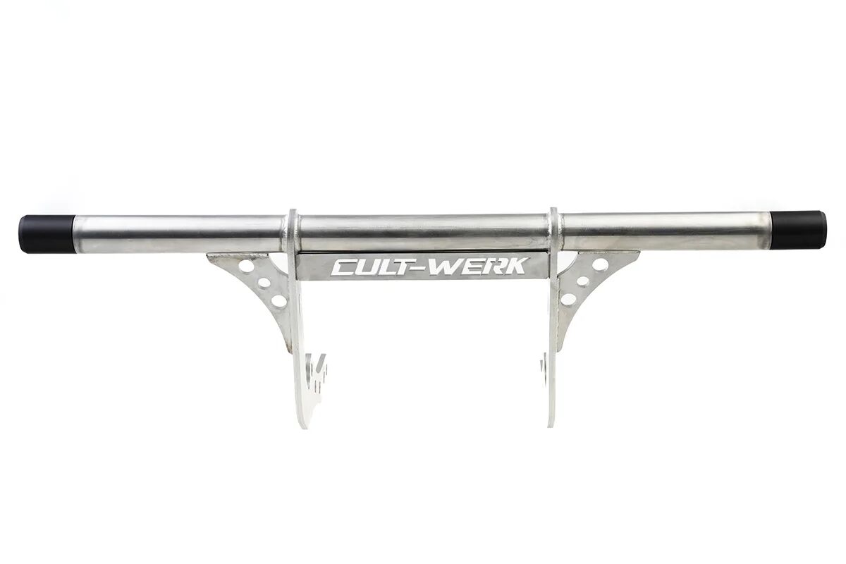 Cult Werk Crashbar Clubstyle Front S/S Softail M8 Highway Bar & Pegs Cult Werk