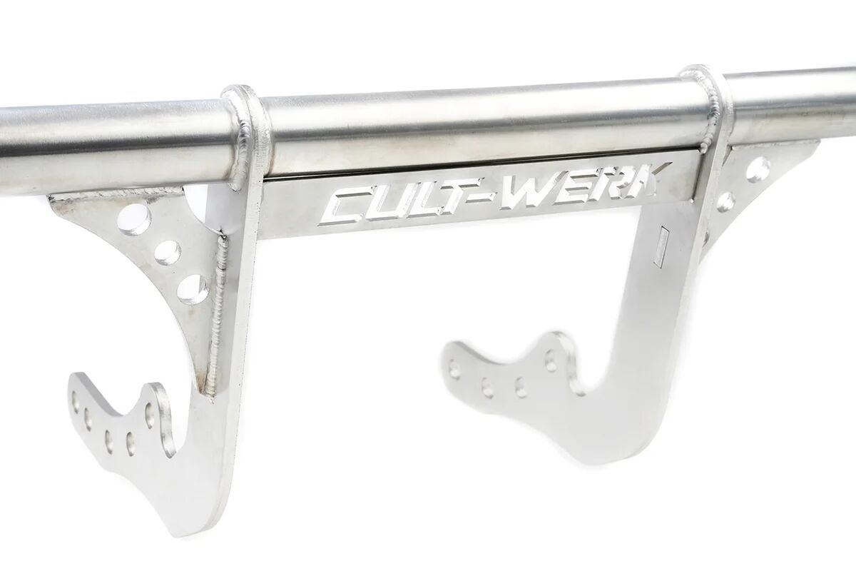 Cult Werk Crashbar Clubstyle X1 Front S/S Softail M8 Highway Bar & Pegs Cult Werk