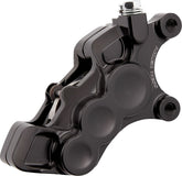 6-Piston Differential Bore Brake Calipers Right, 11.8" Black Brake Calipers Arlen Ness