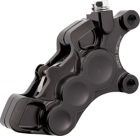 6-Piston Differential Bore Brake Calipers Right, 11.8" Black Brake Calipers Arlen Ness
