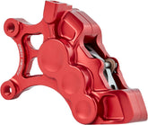 6-Piston Differential Bore Brake Calipers Left, 14" Red Brake Caliper Kits Arlen Ness