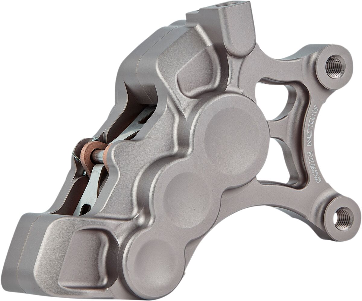 6-Piston Differential Bore Brake Calipers Right, 14" Titanium Brake Caliper Kits Arlen Ness