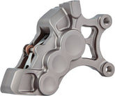 6-Piston Differential Bore Brake Calipers Right, 14" Titanium Brake Caliper Kits Arlen Ness