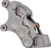 6-Piston Differential Bore Brake Calipers Left, 11.8" Titanium Brake Caliper Kits Arlen Ness
