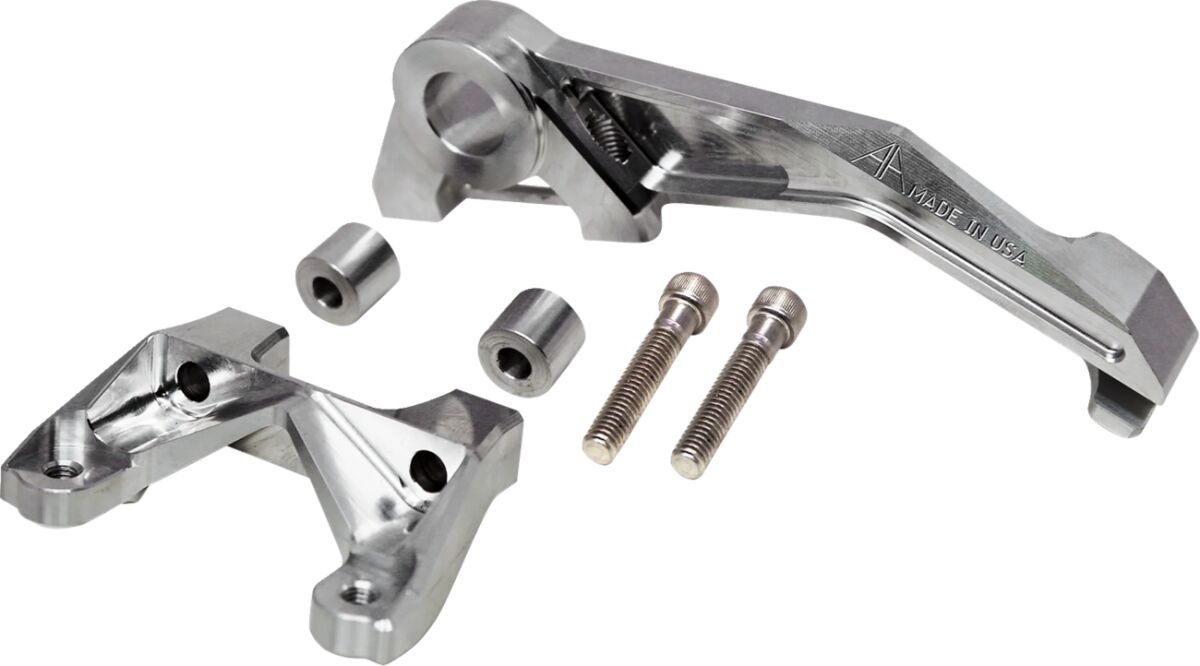 Mount Rear Multi Caliper Brake 2009 Touring 108 Mm Raw Alloy Art Default Title