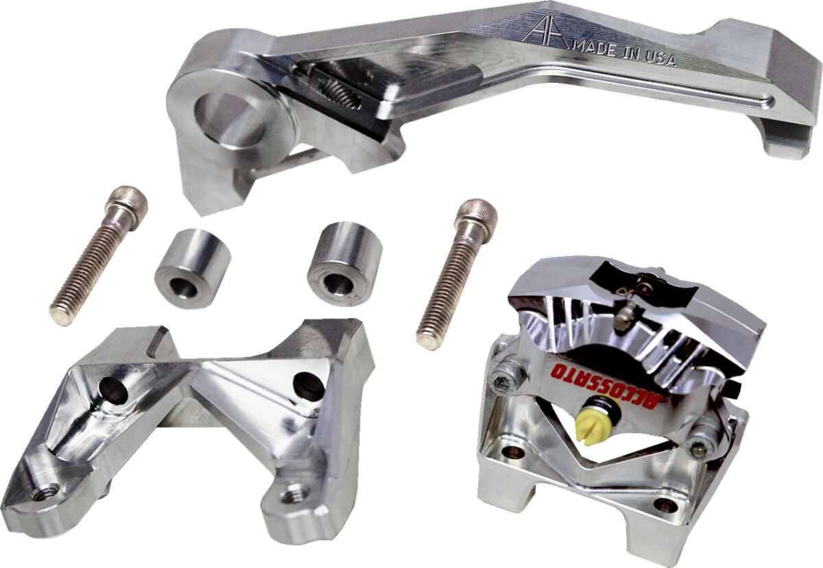 Mount Rear Multi Caliper Brake 2009 Touring Ss 108 Mm Raw Alloy Art