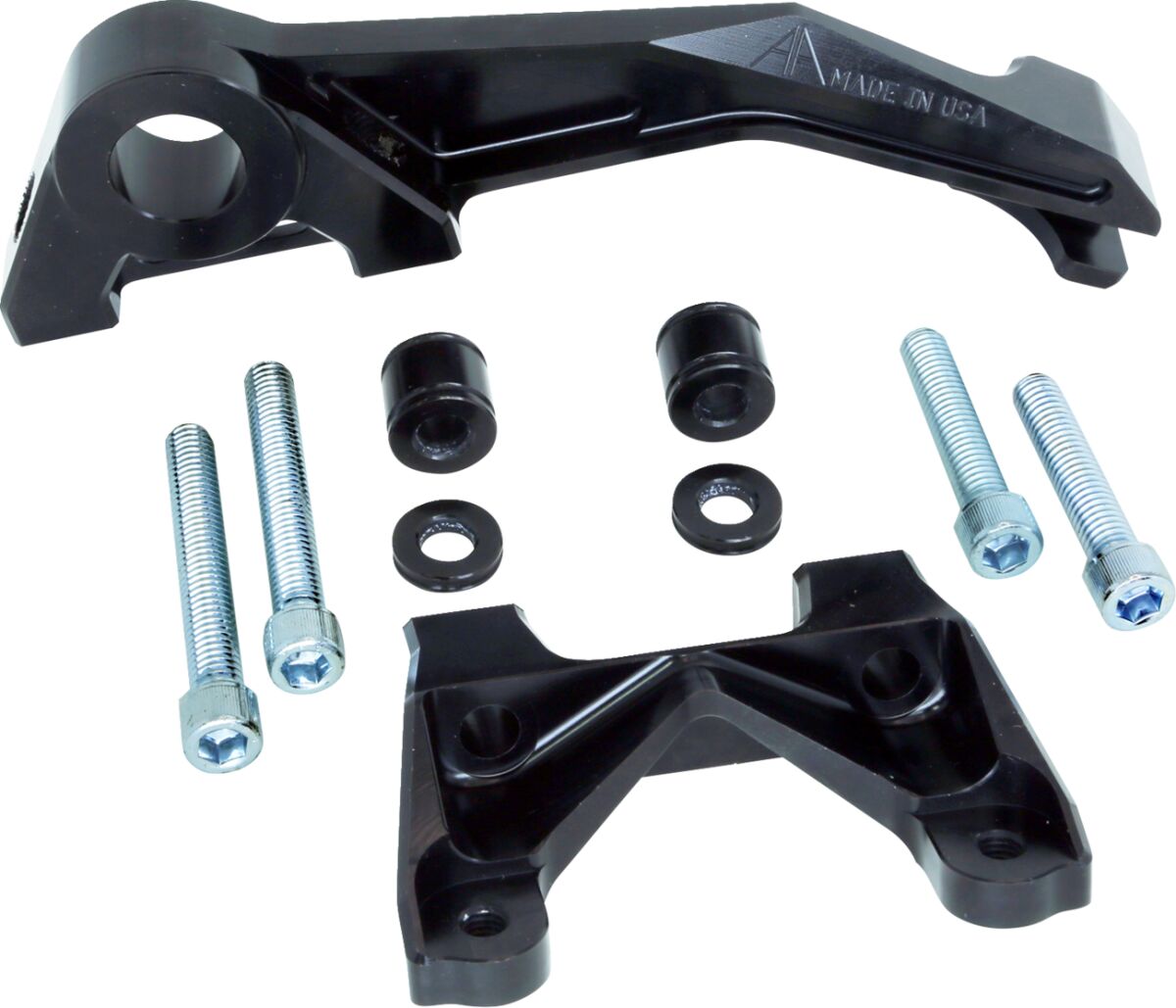 Alloy Art Mount Rear Multi Caliper Brake 2009 Touring Ss 108 Mm Black Brake Caliper Kits Alloy Art