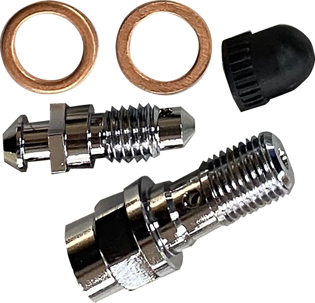 Drag Specialties Bleeder+Banjo Clpr Brake Caliper Rebuild Kits Drag Specialties