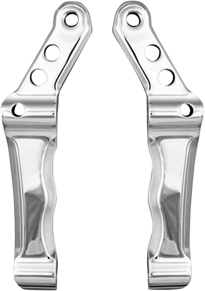 11.5" Radial Brake Caliper Mounting Bracket Dual Disc, Chrome - 00+ Brake Conversion Kits Speed Merchant