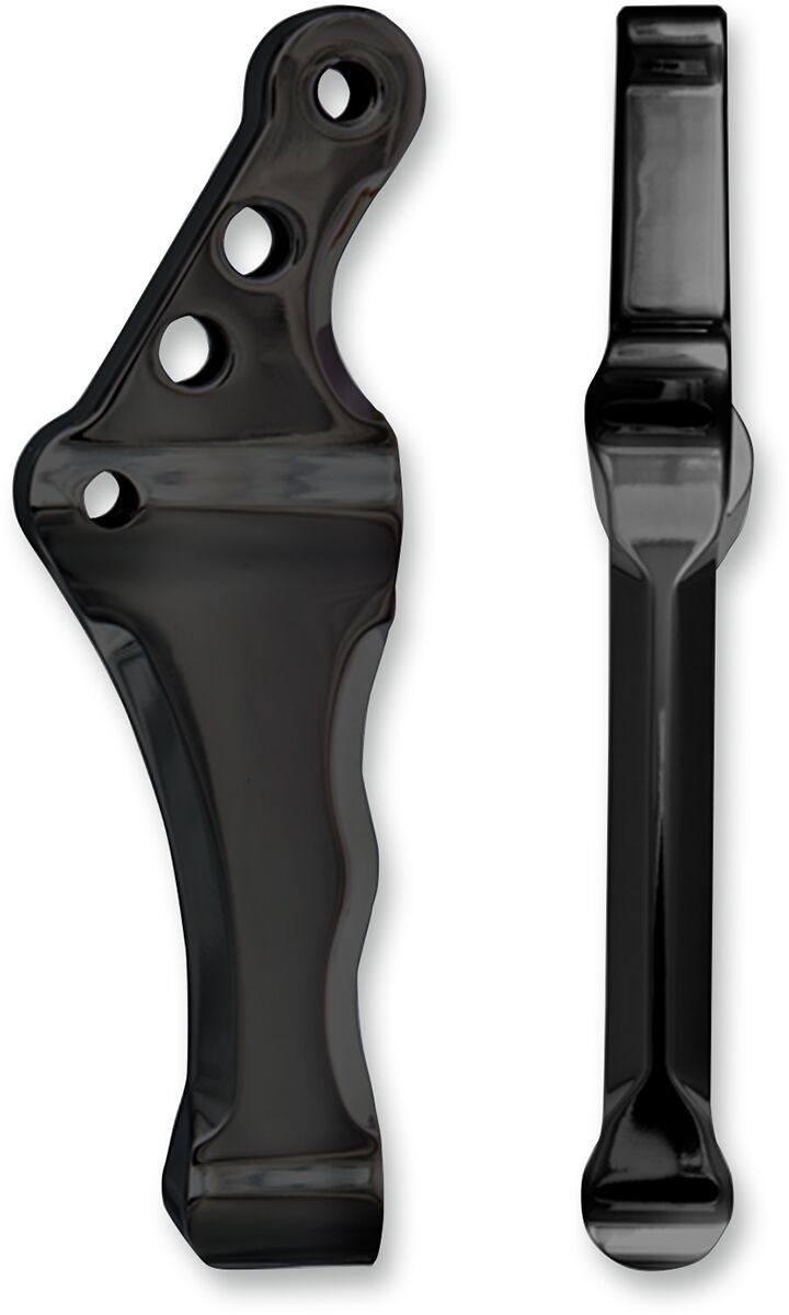 13" Radial Brake Caliper Mounting Bracket Left Single Disc, Black - 00+ Brake Conversion Kits Speed Merchant