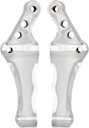 13" Radial Brake Caliper Mounting Bracket Dual Disc, Chrome - 00+ Brake Conversion Kits Speed Merchant