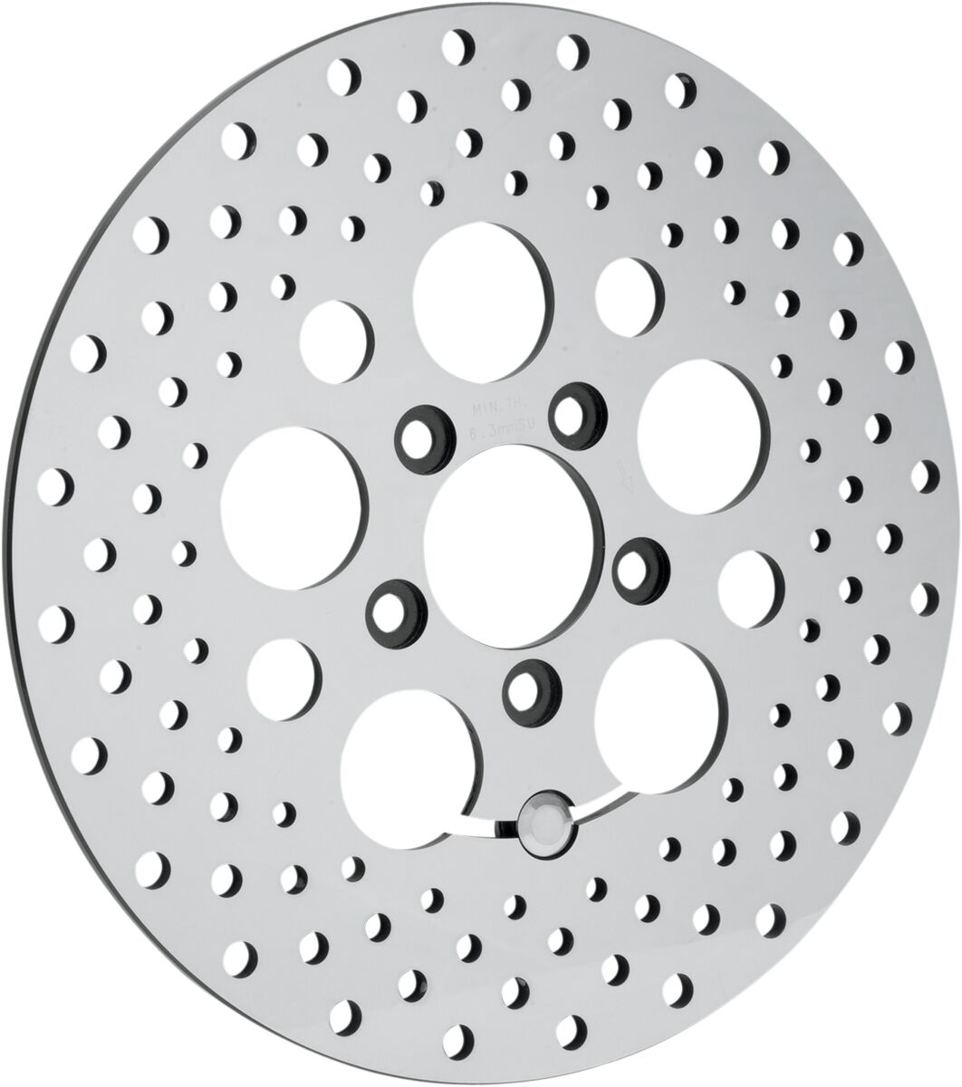 Drag Specialties Brake Rotor Rear Stainless Steel 11.8" Brake Rotors Drag Specialties