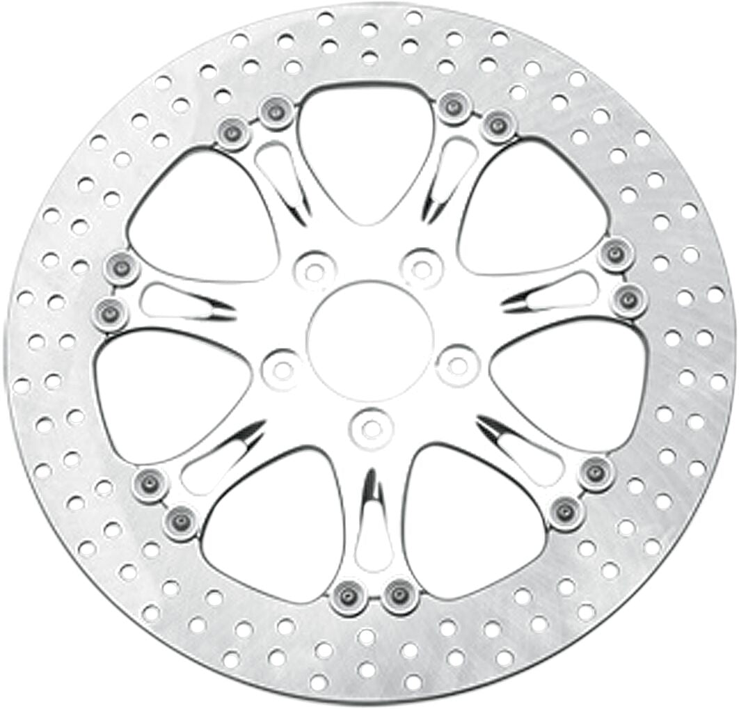 Performance Machine (Pm) Brake Rotor Floating Front Paramount Chrome 13 Brake Rotors Performance Machine