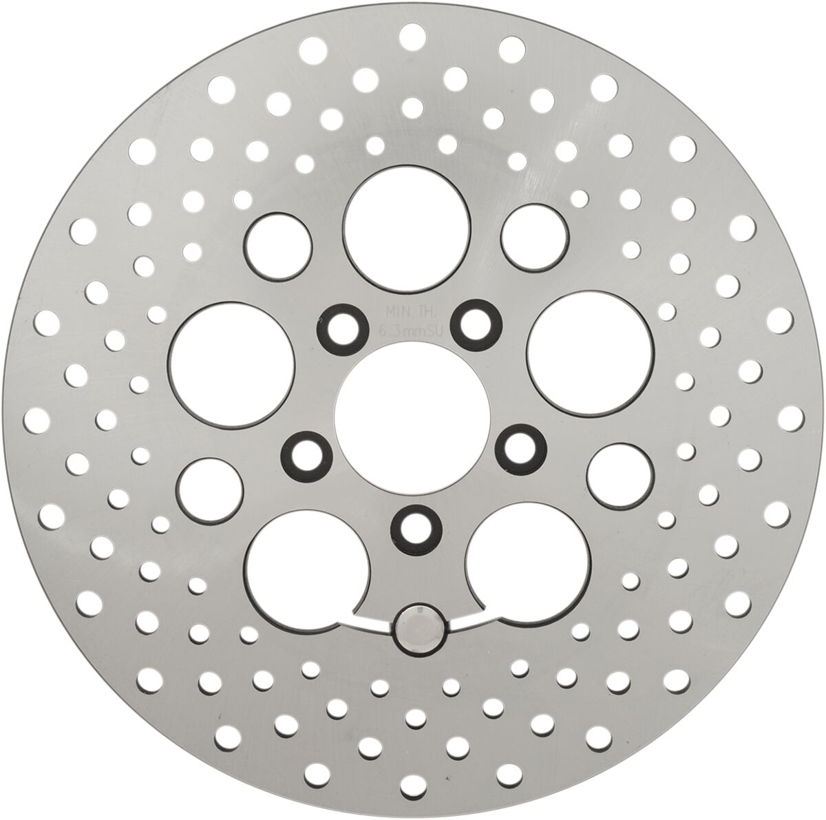 Drag Specialties Brake Rotor Rear Stainless Steel 11.5" Touring 08 14 Brake Rotors Drag Specialties