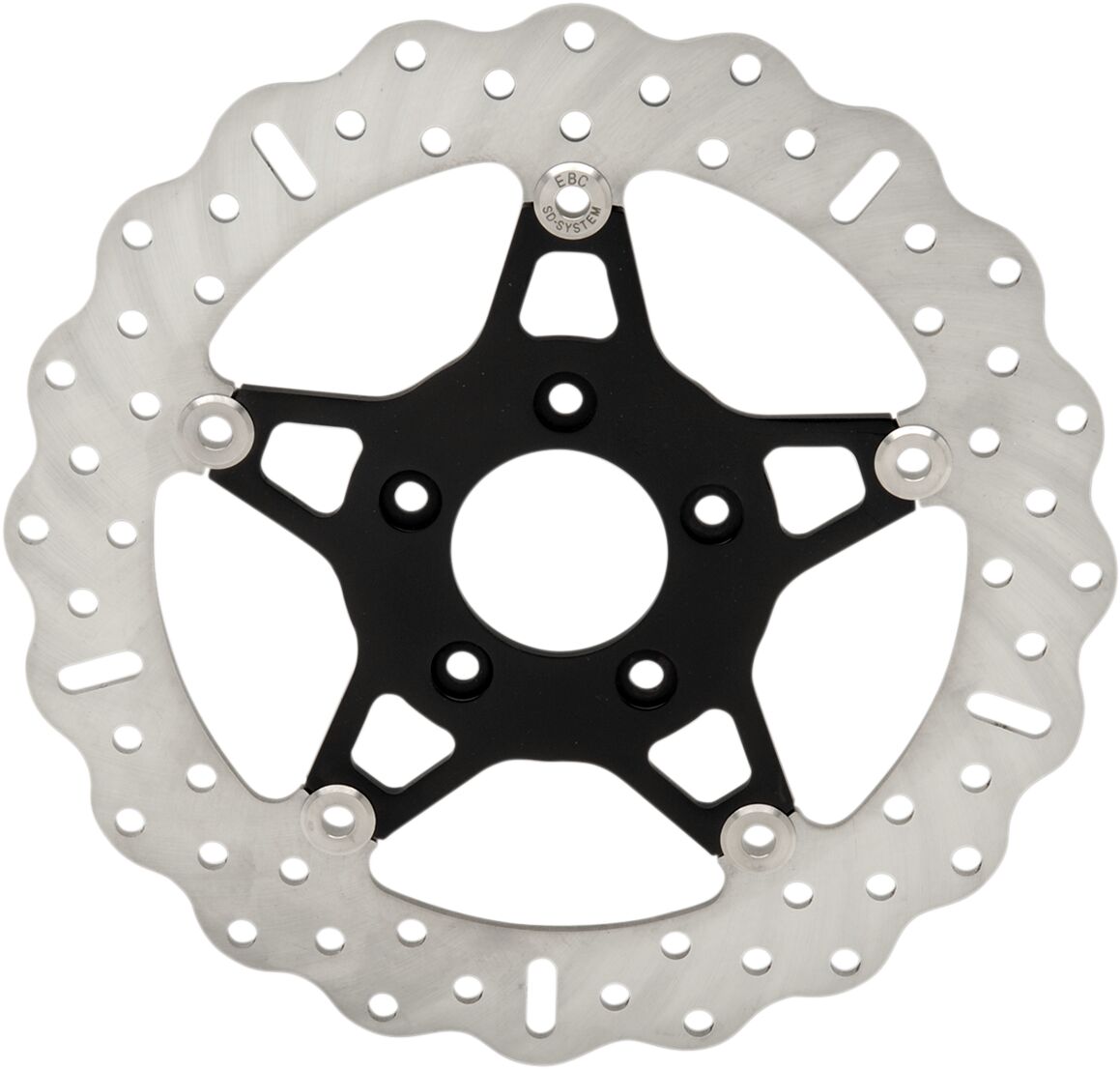 Ebc Brake Rotor Flt Fsd Wave Bk BRAKE ROTORS - STREET EBC