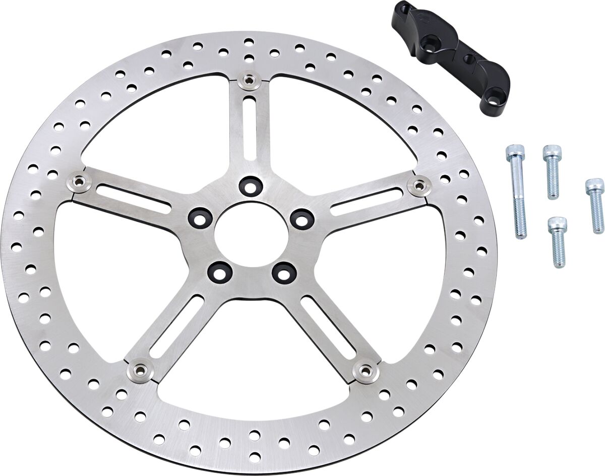 Brake Rotor Kit Big Brake Left For Dyna & Softail Arlen Ness Default Title