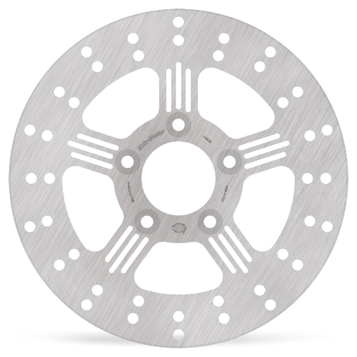 Moto Master Brake Disc Fix Round Rear Brake Rotors Moto Master