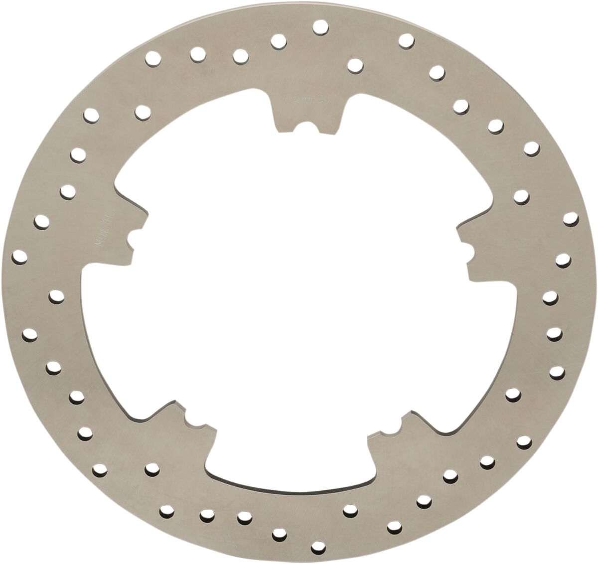 Drag Specialties Rotors Brake 11.8" Front Drilled Stainless Steel Brake Rotors Drag Specialties
