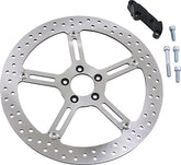 Arlen Ness 15" Left Big Brake Rotor Hub Mount - 06-17 Dyna / 15-17 Softail Brake Rotors Arlen Ness