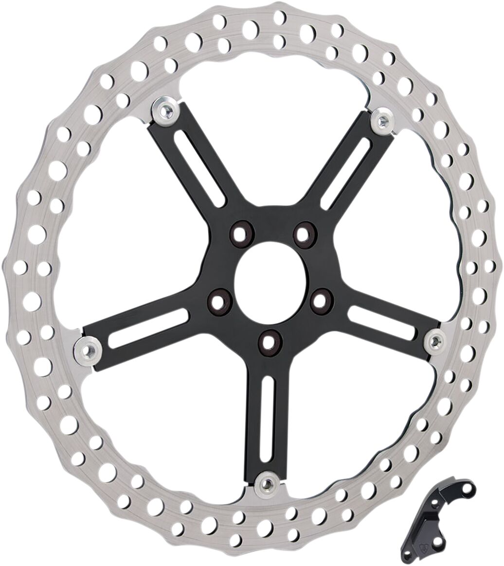 Brake Rotor Kit Big Brake 15" Os Wave Hub Mount Arlen Ness Default Title