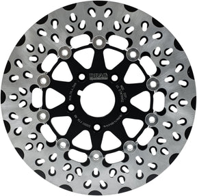 Drag Specialties Brake Rotor Diskle Bk BRAKE ROTORS - STREET Drag Specialties