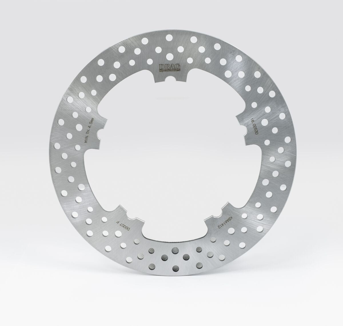 Drag Specialties Brake Rotor Fixed Round Brake Rotors Drag Specialties