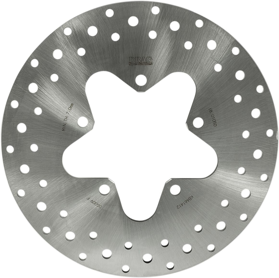 Drag Specialties Brake Rotor Fixed Round Brake Rotors Drag Specialties