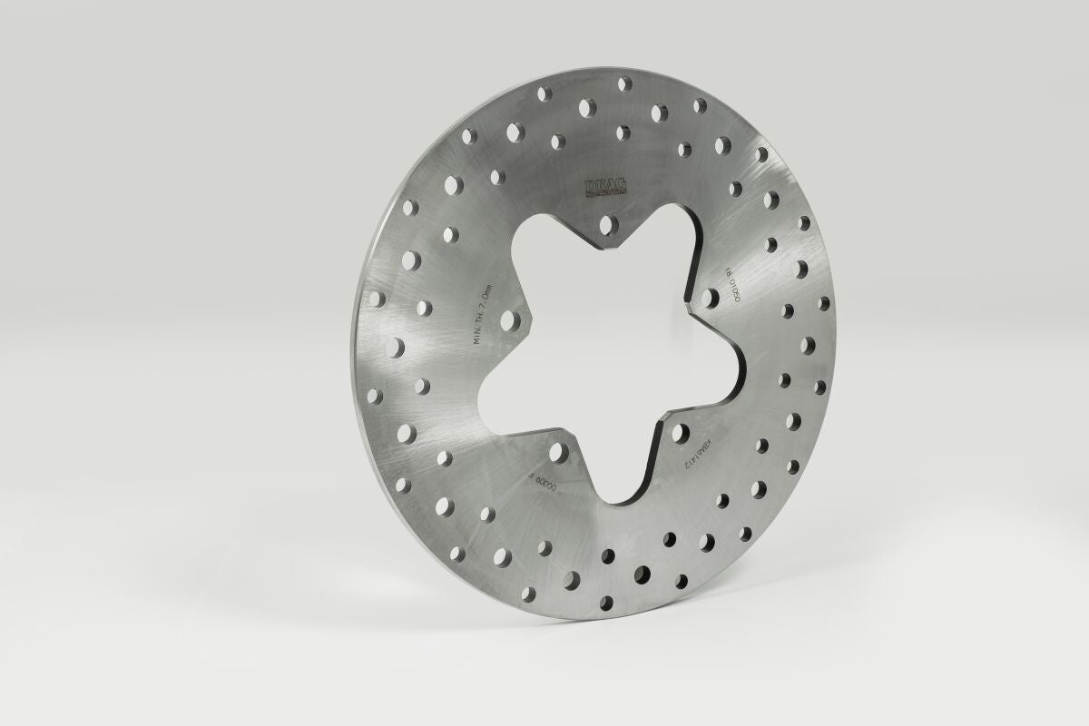 Drag Specialties Brake Rotor Fixed Round Brake Rotors Drag Specialties