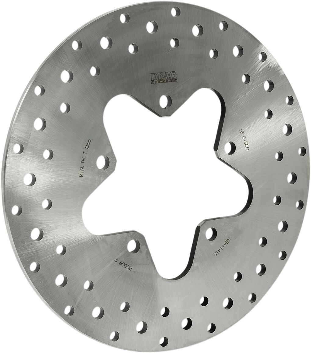 Drag Specialties Brake Rotor Fixed Round Brake Rotors Drag Specialties
