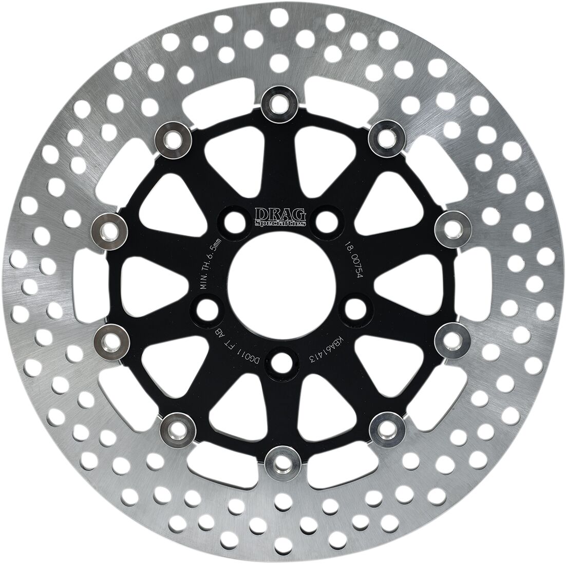 Drag Specialties Brake Rotor Floating Round Brake Rotors Drag Specialties