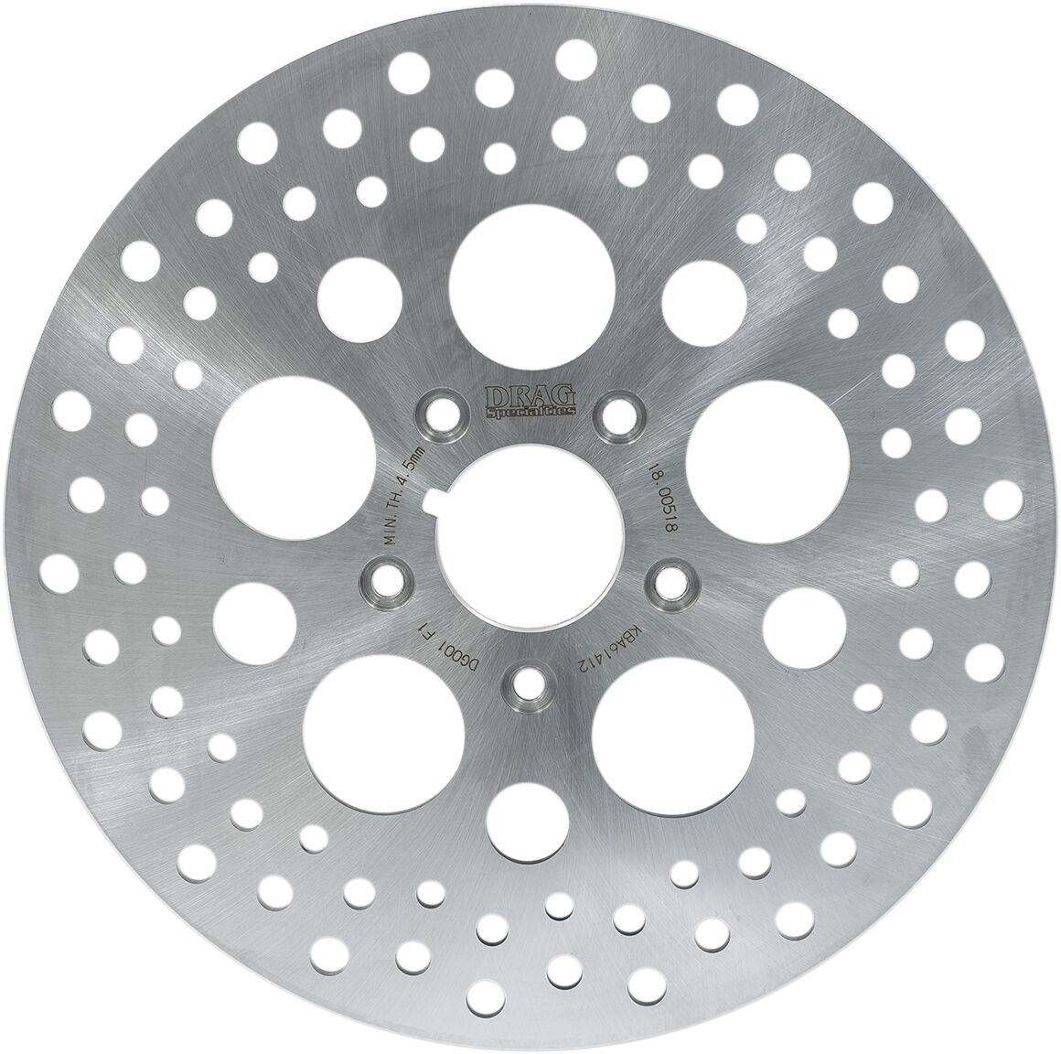 Drag Specialties Brake Rotor Fix Round 11.5 BRAKE ROTORS - STREET Drag Specialties